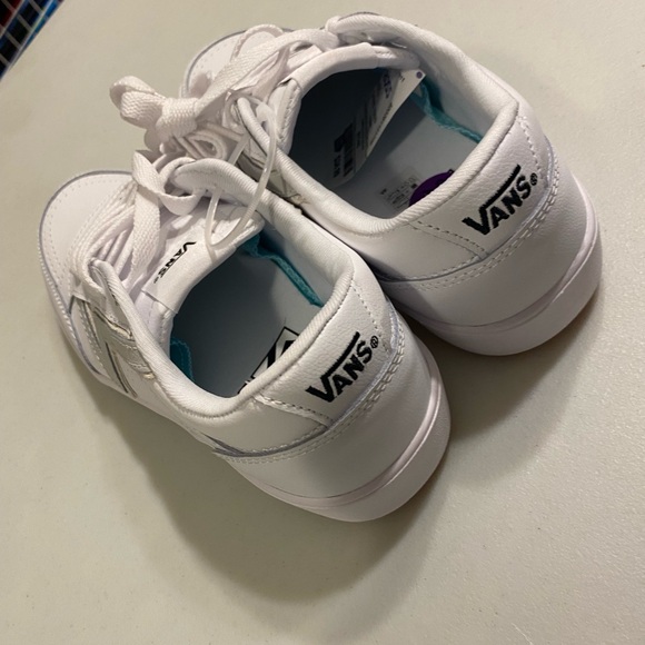 Vans Classic White Lace-Up Sneakers - Picture 2 of 3